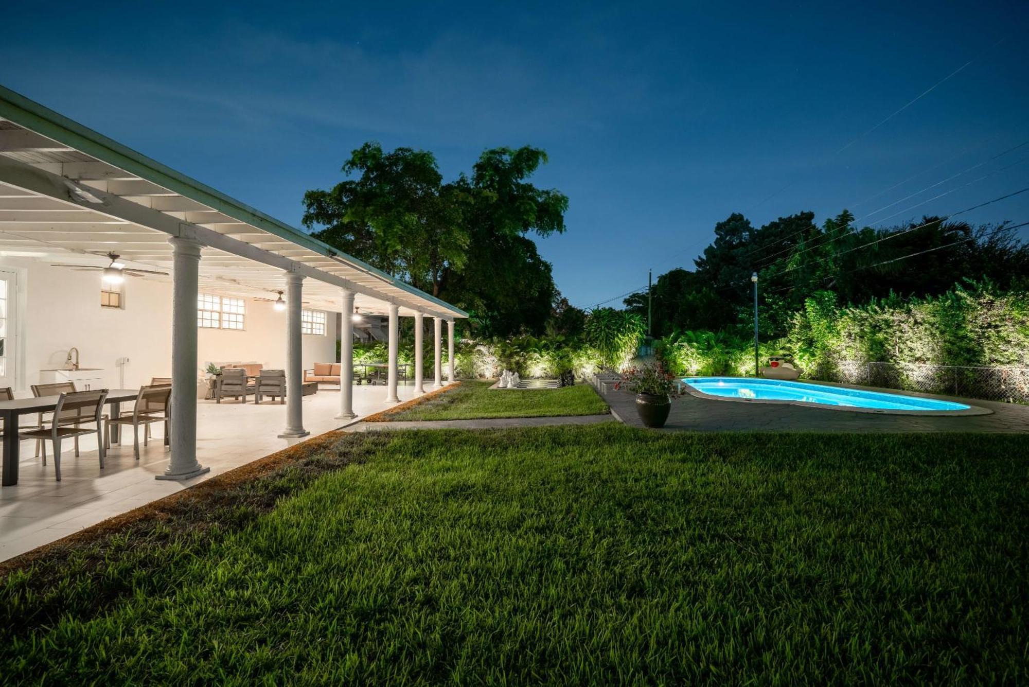 New Tropical Oasis Retreat In Miami 빌라 외부 사진
