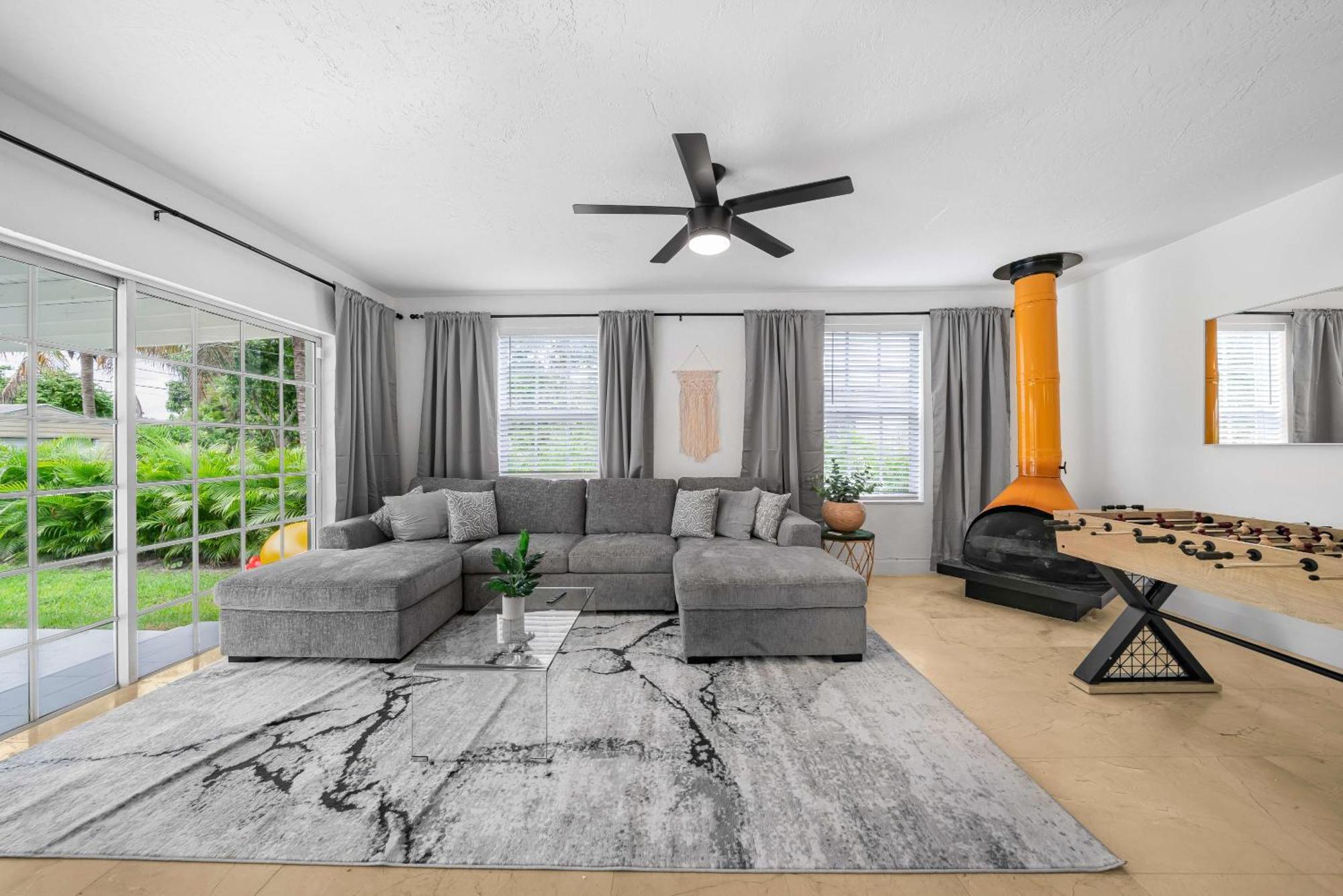 New Tropical Oasis Retreat In Miami 빌라 외부 사진