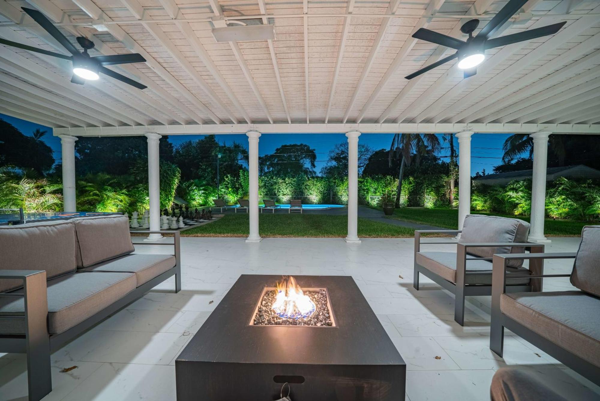 New Tropical Oasis Retreat In Miami 빌라 외부 사진